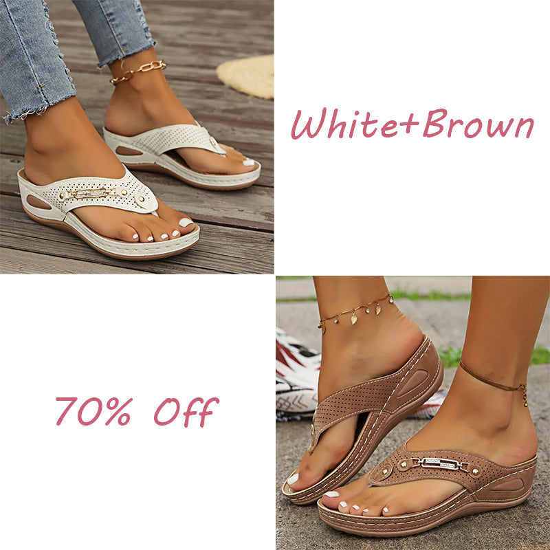 š„LAST DAY 70% OFFš„Women's Summer New European and American Style Anti-slip Pain Relief Orthotic Sandals