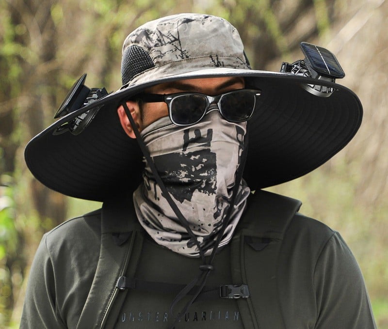 🔥Father's Day Sale 49% OFF - 2025 New Solar Fan Outdoor Fishing Hat
