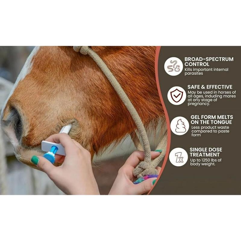 🔥Last Day 49% OFF - Durvet Ivermectin Horse Paste 1.87% 6.08g Tubes