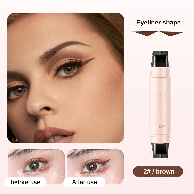 Buy 1 Get 1 Free⚡ 50K+ SOLD - Perfect Wing Stamp & Go - Easy Eyeliner Tool