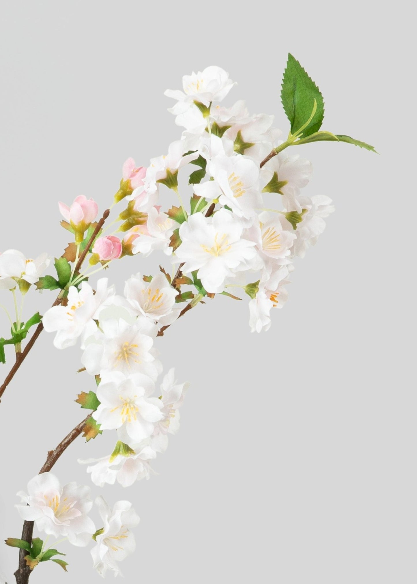 Artificial Cherry Blossom Branch in Blush - 36"