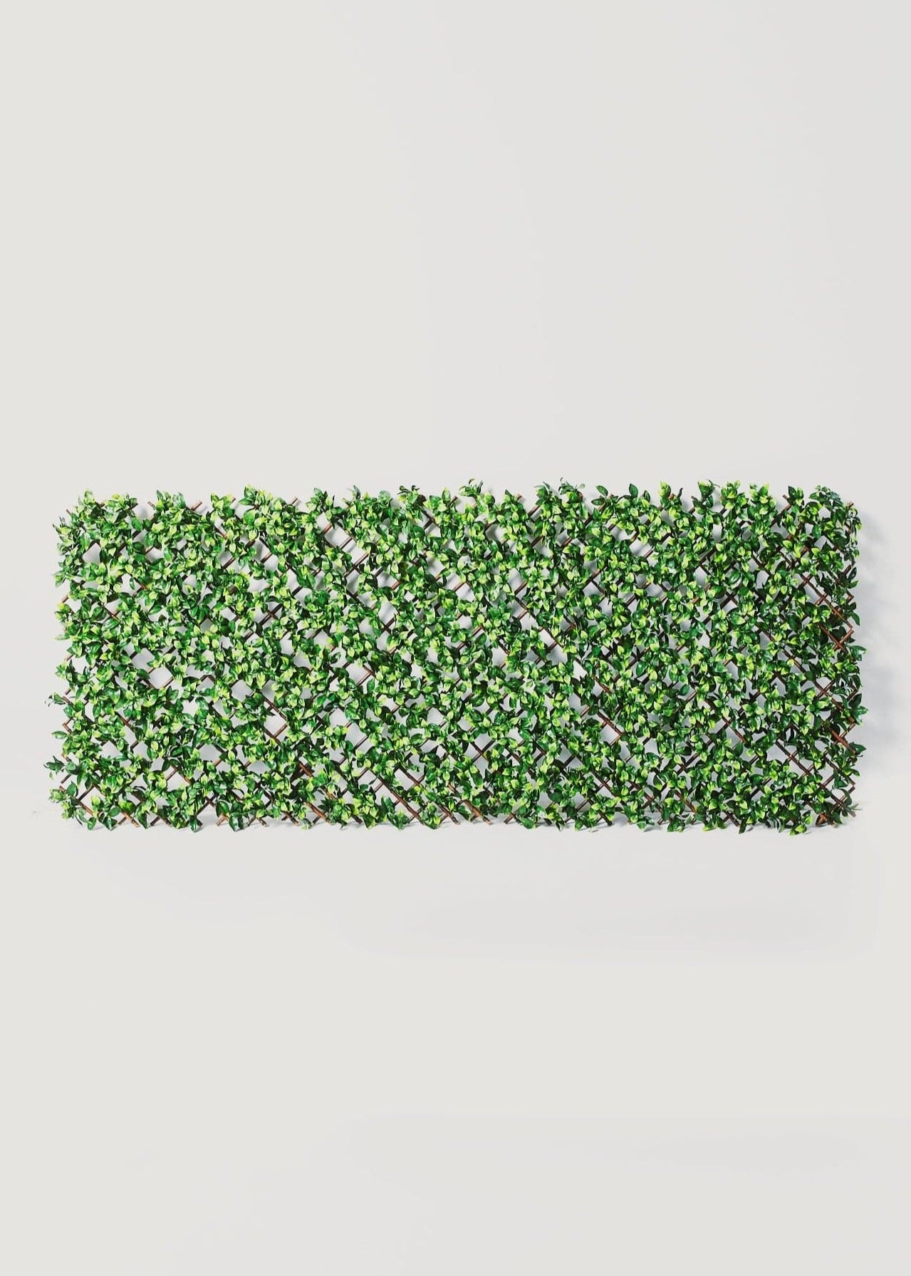 UV Resistant Outdoor Fake Gardenia Trellis Fence - 78.5"