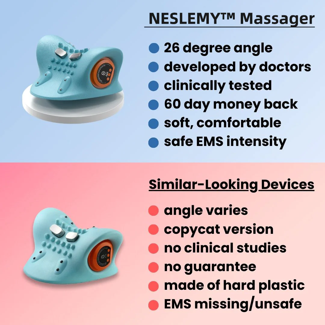 ✨Last Day Sale 60% Off✨Relieve neck, shoulder and back pain with the NESLEMY™ Massage