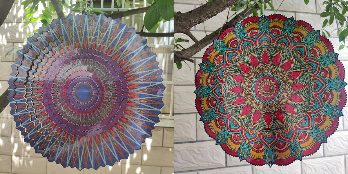 Stainless Steel Wind Spinner - Stunning 3D Effect-🔥🔥Buy 2 items and save 10% off