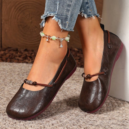 🔥Mega Sale - Buy Now & Save 50% OFF🔥Bohemian Beaded Mary Jane Flats – Vintage Soft Sole Comfort Shoes for Women