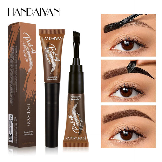 🌓Last Day 49% OFF-5-Color Tear-Off Brow Tint – Waterproof, Long-Lasting Pigment for Precise & Wild Brows, Easy-to-Use