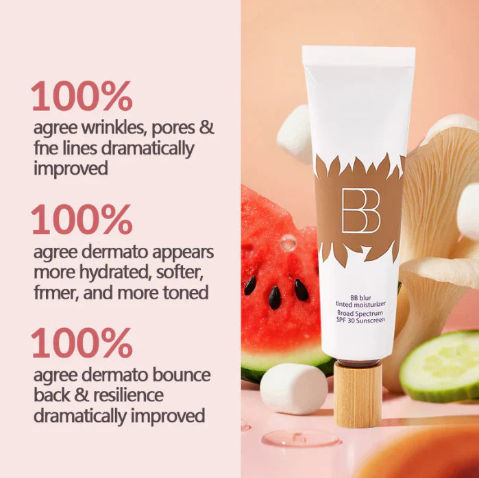 ✨BB blur tinted moisturizer SPF 30+ - instantly brightens, hydrates & smooths your skin