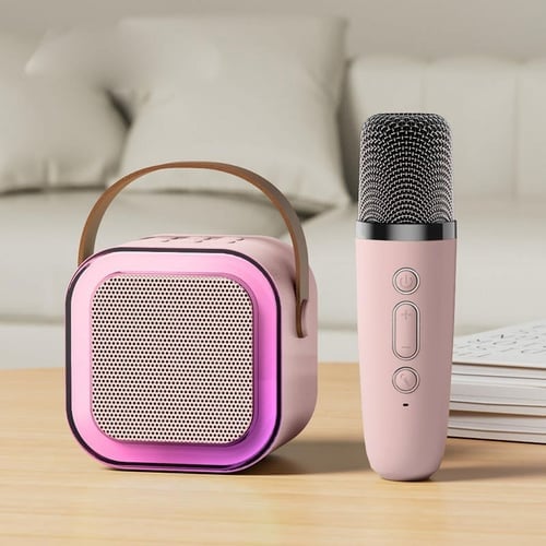 🌸Last Day 49% OFF  🔥🔥Mini Karaoke Machine with Wireless Microphones🎵
