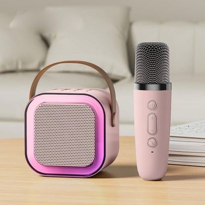 🌸Last Day 49% OFF  🔥🔥Mini Karaoke Machine with Wireless Microphones🎵