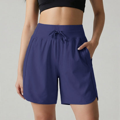 🌓Last Day 49% OFF⏰Hot Sale Women's Active Athletic Long Running High Wasistband Shorts