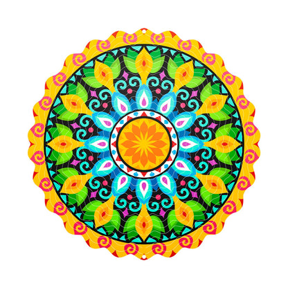 Hanging wind spinners for indoor and outdoor use