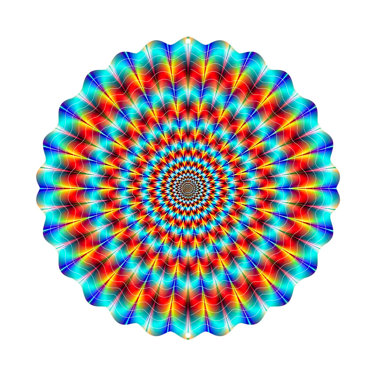 Hanging wind spinners for indoor and outdoor use