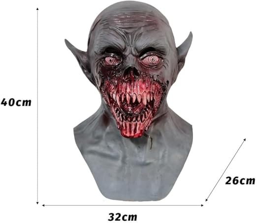 🎃Scary Halloween Vampire Mask☠️