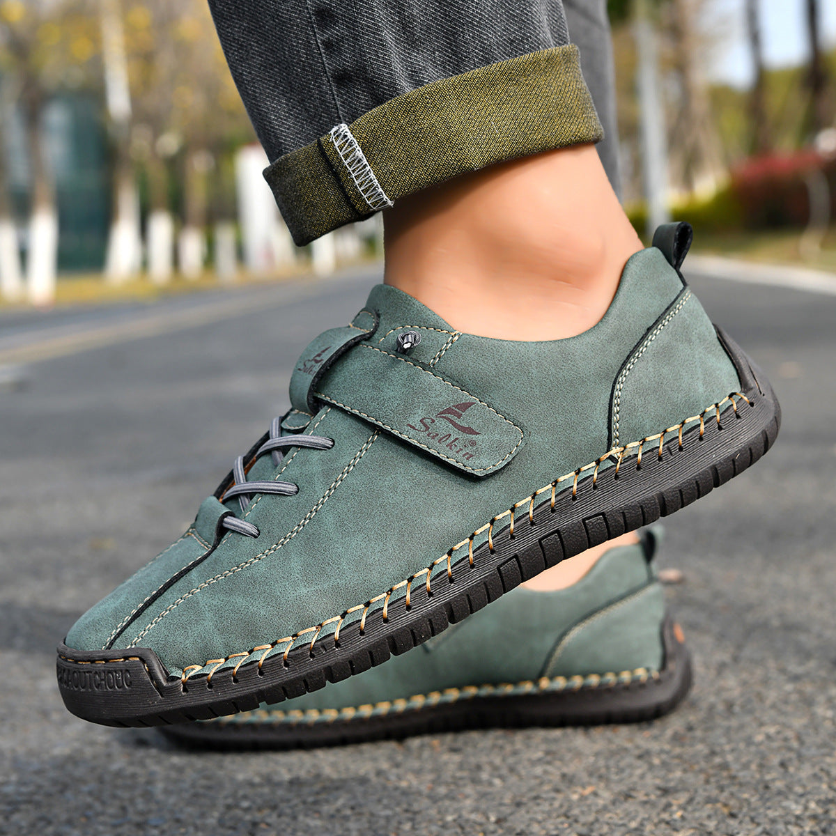 Final Day: 70% Off 🔥 Unisex Orthopedic Leather Casual Boots – Wide Fit, Roomy Toe Box, Arch Support, Waterproof, Pressure-Relieving – For Everyday Wear & Travel