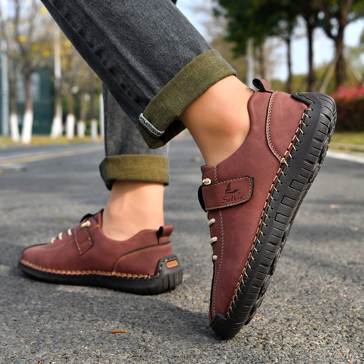 Final Day: 70% Off 🔥 Unisex Orthopedic Leather Casual Boots – Wide Fit, Roomy Toe Box, Arch Support, Waterproof, Pressure-Relieving – For Everyday Wear & Travel