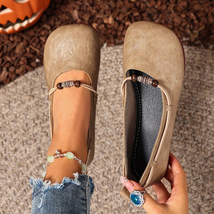 🔥Mega Sale - Buy Now & Save 50% OFF🔥Bohemian Beaded Mary Jane Flats – Vintage Soft Sole Comfort Shoes for Women