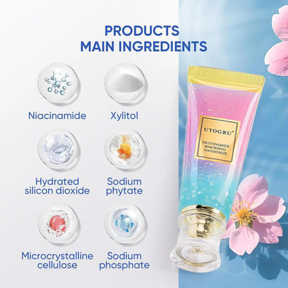 🔥Final - 3 Hours: 60% OFF Nicotinamide Whitening Toothpaste