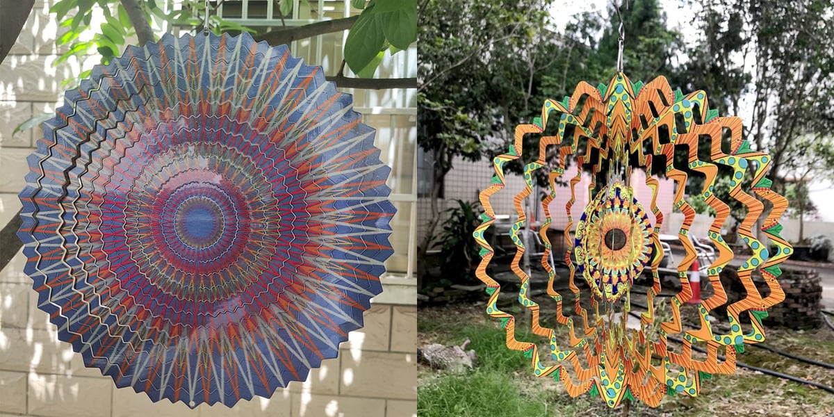 Stainless Steel Wind Spinner - Stunning 3D Effect-🔥🔥Buy 2 items and save 10% off