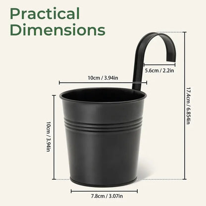 🌿 Verdant Metal Hanging Planter