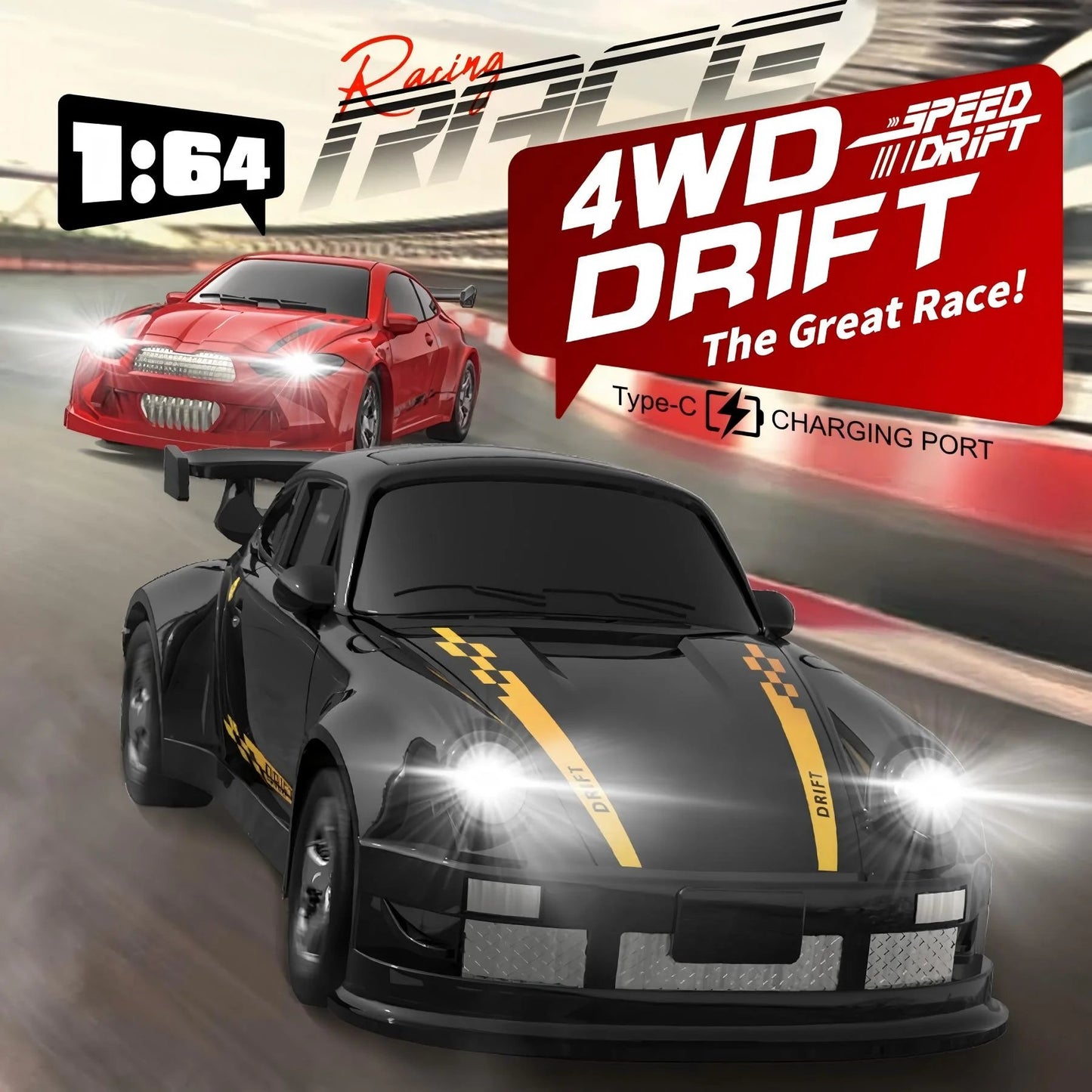 💯Christmas Gift🕹️RC Mini Drift Car🏎️