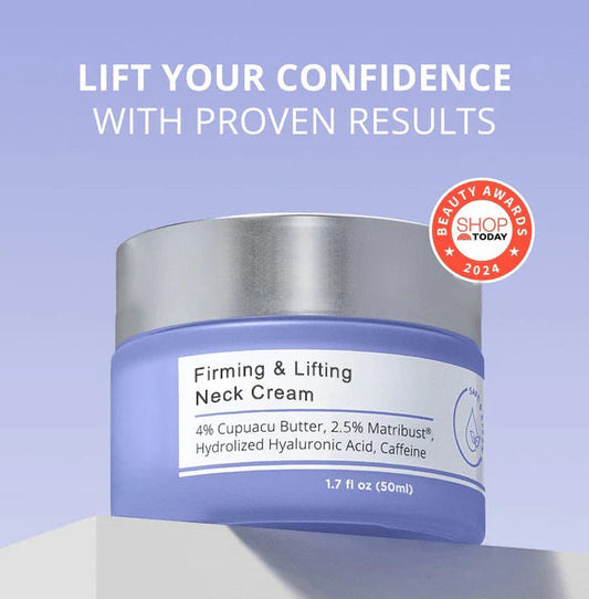 Firming & Lifting Neck Cream for Crepey Skin