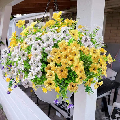 🔥Spring limited time sale-Buy 3 Save 20%💐Artificial Flowers for Outdoors-Violet pattern