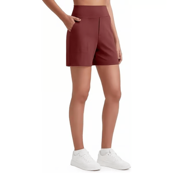 🌓Last Day 49% OFF-High Waisted Yoga Bermuda Shorts | Women Casual Activewear