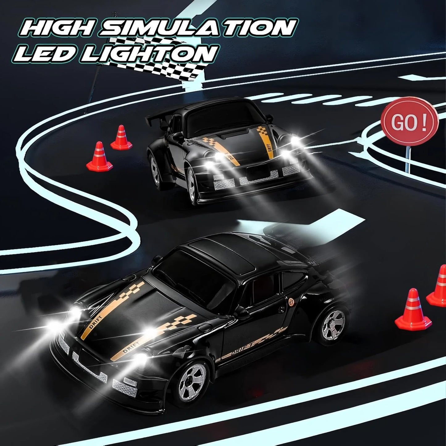💯Christmas Gift🕹️RC Mini Drift Car🏎️