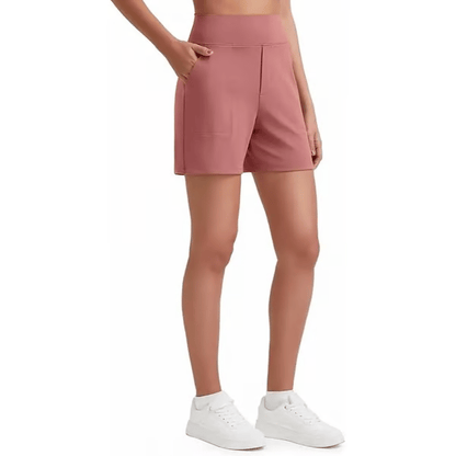 🌓Last Day 49% OFF-High Waisted Yoga Bermuda Shorts | Women Casual Activewear