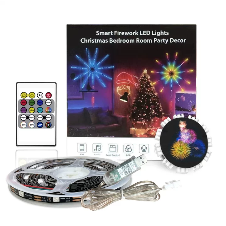 🎁Last Day 49% OFF - 💡WiFi Bluetooth Smart Fireworks Led Light