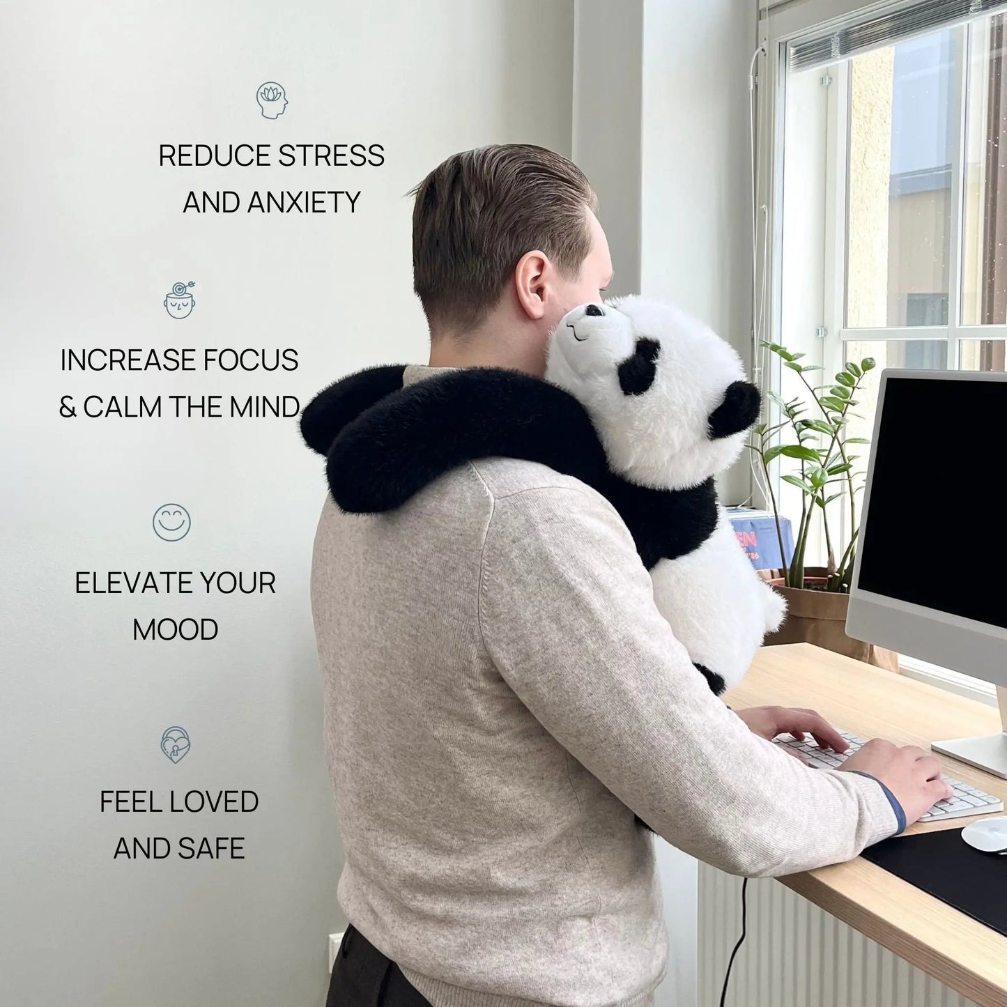 Pookie the Panda Weighted Animal