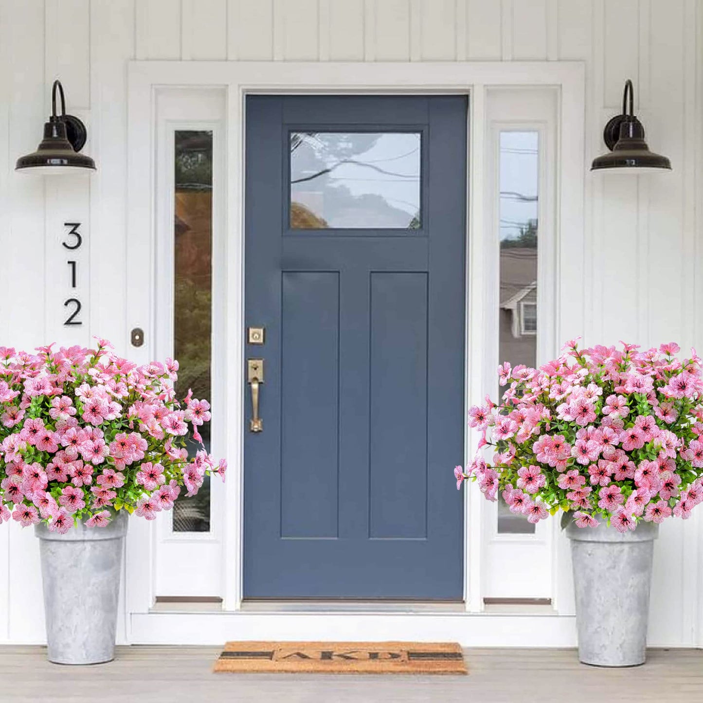🔥Spring limited time sale-Buy 3 Save 20%💐Artificial Flowers for Outdoors-Violet pattern