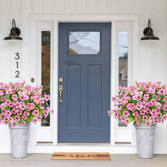 🔥Spring limited time sale-Buy 3 Save 20%💐Artificial Flowers for Outdoors-Violet pattern