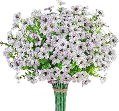🔥Spring limited time sale-Buy 3 Save 20%💐Artificial Flowers for Outdoors-Violet pattern