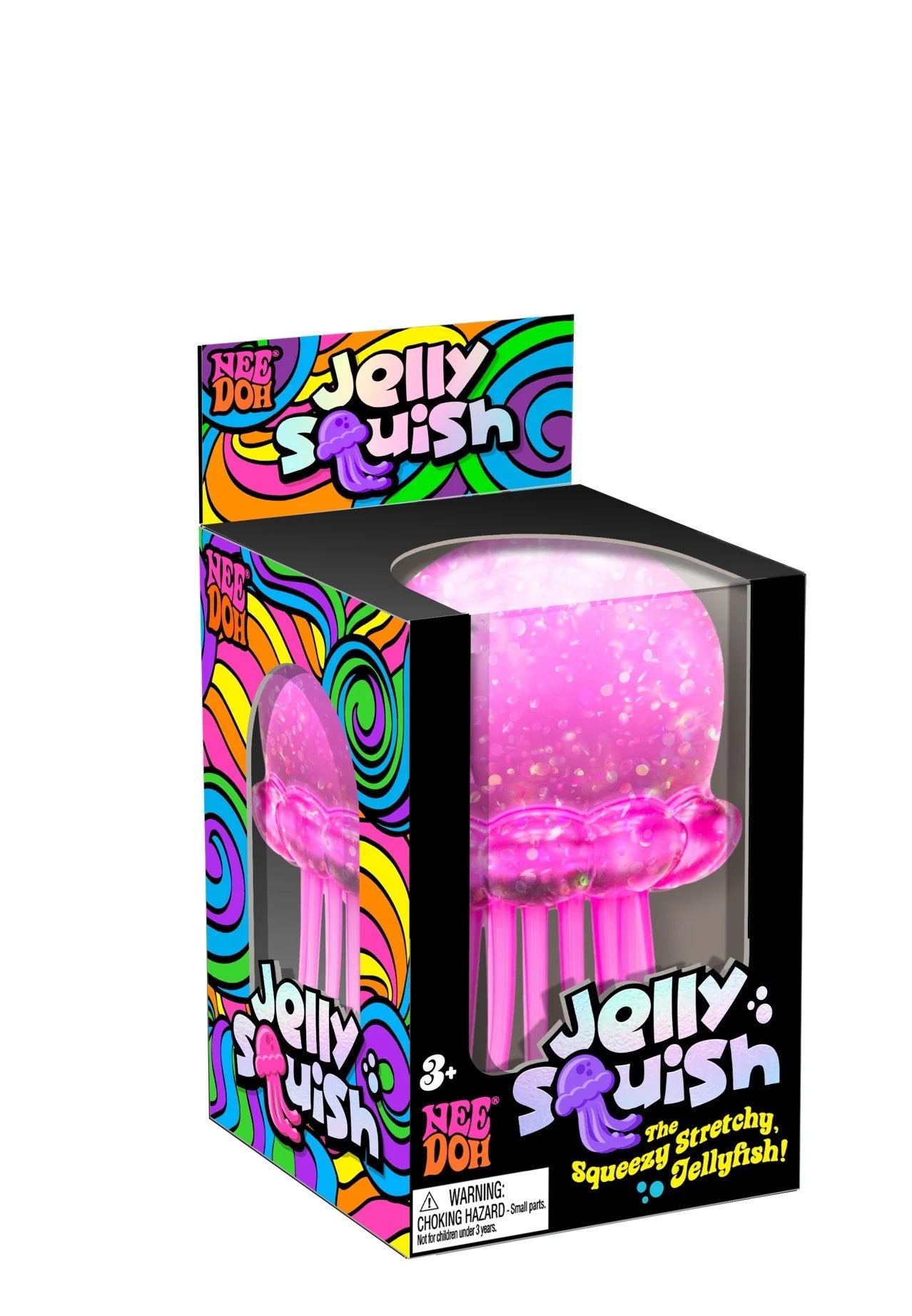 🐙✨🐣EASTER SALE 49% OFF! ✨ Cute Glitter Jellyfish Squishy, Easter Basket Stuffer for Kids