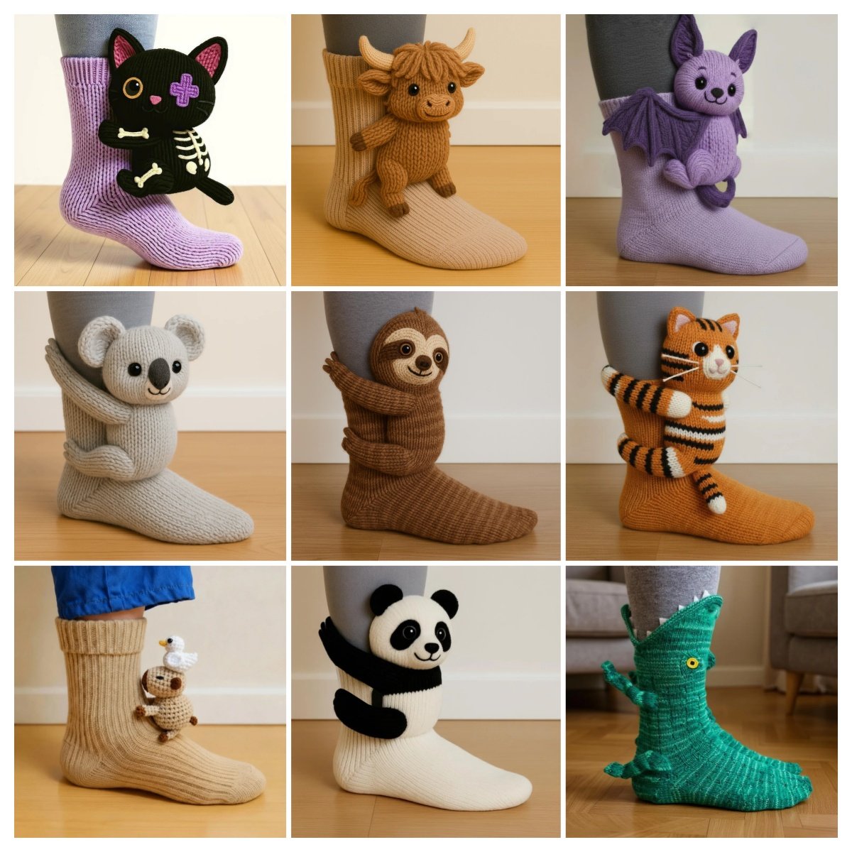 🔥LAST DAY 70% OFF - 🦥Animal Socks🧦