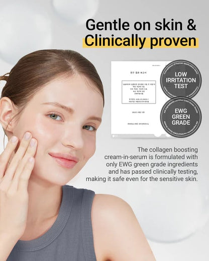 🏆 #1 Bestselling🏆--Glazed Skin Collagen Duo | Heavy Cream + Volufiline Serum, Full, Smooth and Glowing Skin✨