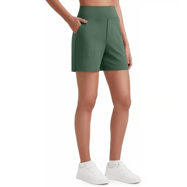 🌓Last Day 49% OFF-High Waisted Yoga Bermuda Shorts | Women Casual Activewear
