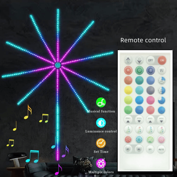 🎁Last Day 49% OFF - 💡WiFi Bluetooth Smart Fireworks Led Light