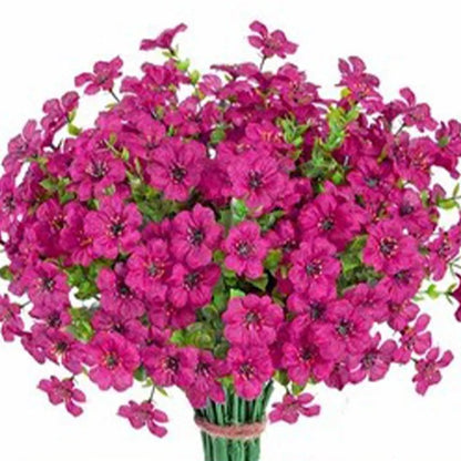 🔥Spring limited time sale-Buy 3 Save 20%💐Artificial Flowers for Outdoors-Violet pattern