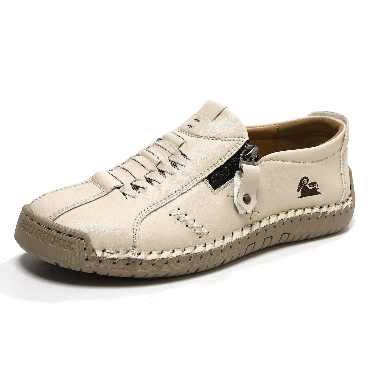 Women's Orthopedic Casual Leather Boots - Wide Toe, Arch Support, Waterproof, Pressure Relief for Everyday & Travel