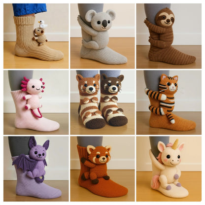 🔥LAST DAY 70% OFF - 🦥Animal Socks🧦