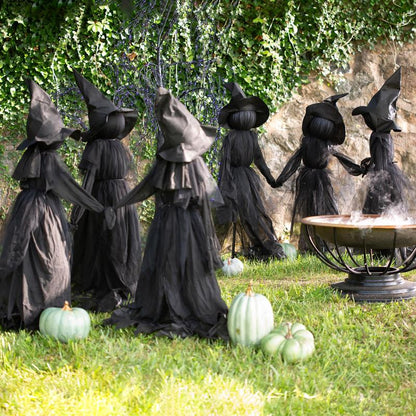 🔥Halloween Pre Sale 49% OFF-🧙‍♀️Lighted Halloween Witch Stakes