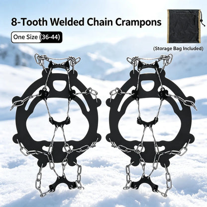 🔥LAST DAY 49% OFF - 🛠️Lightweight Crampons Anti-Slip Traction Snow Grips for Walking