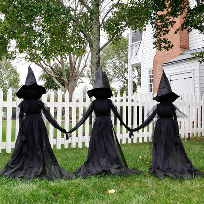 🔥Halloween Pre Sale 49% OFF-🧙‍♀️Lighted Halloween Witch Stakes
