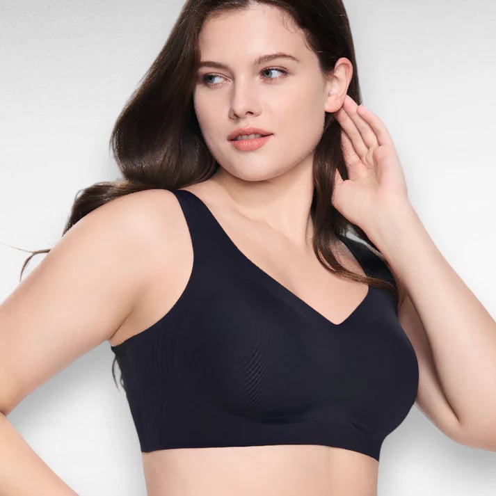 🎉Plus Size Wireless Jelly Bra -Seamless Full Coverage T-Shirt Bra