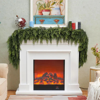 Christmas Decorations🎄Artificial Cedar Garlands for Table, Mantle, Wall, Indoor, Outdoor