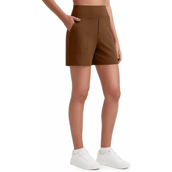🌓Last Day 49% OFF-High Waisted Yoga Bermuda Shorts | Women Casual Activewear