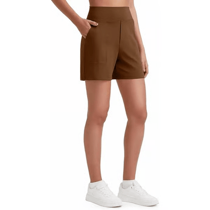 🌓Last Day 49% OFF-High Waisted Yoga Bermuda Shorts | Women Casual Activewear