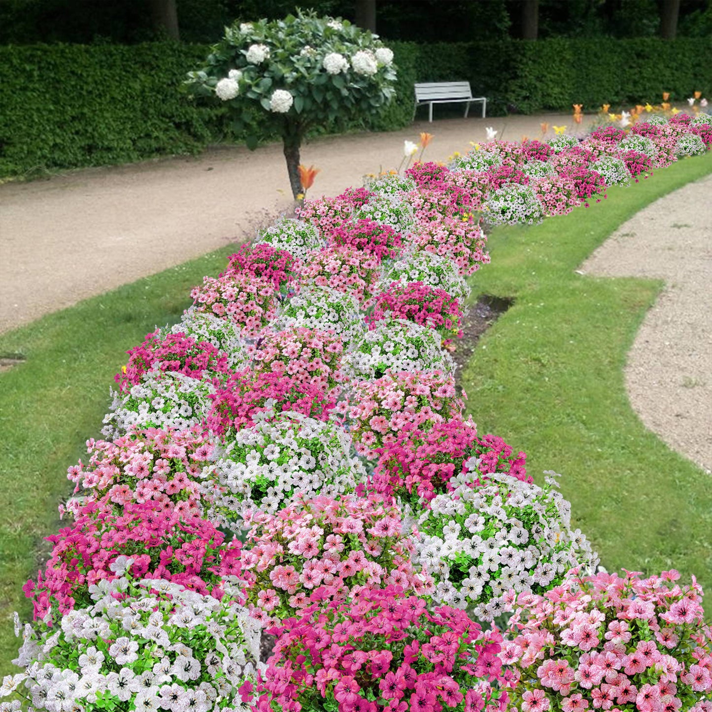 (💖ONLY $3.99 Mother's Day Sale💖)Outdoor Artificial Flowers💐🔥Last Day 49% OFF